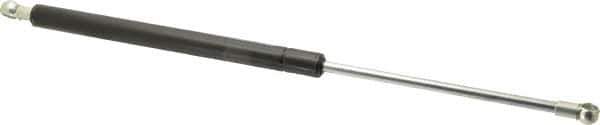 Value Collection - 0.32" Rod Diam, 0.75" Tube Diam, 90 Lb Capacity, Fixed Force Gas Spring - 17" Extended Length, 6" Stroke Length, Metal Socket, Black Nitride Piston - Eagle Tool & Supply