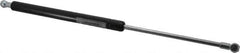 Value Collection - 0.32" Rod Diam, 0.75" Tube Diam, 120 Lb Capacity, Fixed Force Gas Spring - 17" Extended Length, 6" Stroke Length, Metal Socket, Black Nitride Piston - Eagle Tool & Supply