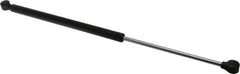 Value Collection - 0.32" Rod Diam, 0.75" Tube Diam, 20 Lb Capacity, Fixed Force Gas Spring - 19.63" Extended Length, 7" Stroke Length, Plastic Ball Socket, Black Nitride Piston - Eagle Tool & Supply