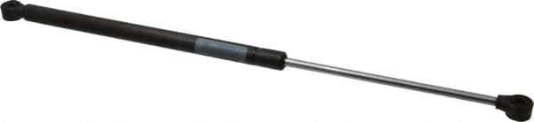 Value Collection - 0.32" Rod Diam, 0.75" Tube Diam, 30 Lb Capacity, Fixed Force Gas Spring - 19.63" Extended Length, 7" Stroke Length, Plastic Ball Socket, Black Nitride Piston - Eagle Tool & Supply