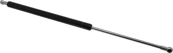 Value Collection - 0.32" Rod Diam, 0.75" Tube Diam, 30 Lb Capacity, Fixed Force Gas Spring - 19.63" Extended Length, 7" Stroke Length, Metal Socket, Black Nitride Piston - Eagle Tool & Supply