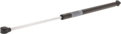 Value Collection - 0.32" Rod Diam, 0.75" Tube Diam, 60 Lb Capacity, Fixed Force Gas Spring - 19.63" Extended Length, 7" Stroke Length, Plastic Ball Socket, Black Nitride Piston - Eagle Tool & Supply