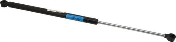 Value Collection - 0.32" Rod Diam, 0.75" Tube Diam, 120 Lb Capacity, Fixed Force Gas Spring - 19.63" Extended Length, 7" Stroke Length, Plastic Ball Socket, Black Nitride Piston - Eagle Tool & Supply