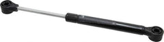 Value Collection - 0.24" Rod Diam, 0.59" Tube Diam, 40 Lb Capacity, Fixed Force Gas Spring - 9.6" Extended Length, 3.15" Stroke Length, Plastic Ball Socket, Black Nitride Piston - Eagle Tool & Supply