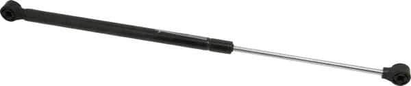 Value Collection - 0.24" Rod Diam, 0.59" Tube Diam, 40 Lb Capacity, Fixed Force Gas Spring - 17.19" Extended Length, 6.18" Stroke Length, Plastic Ball Socket, Black Nitride Piston - Eagle Tool & Supply