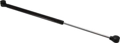 Value Collection - 0.24" Rod Diam, 0.59" Tube Diam, 60 Lb Capacity, Fixed Force Gas Spring - 17.19" Extended Length, 6.18" Stroke Length, Plastic Ball Socket, Black Nitride Piston - Eagle Tool & Supply