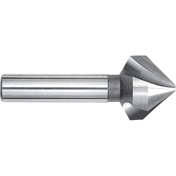 Magafor - 3/8" Head Diam, 1/4" Shank Diam, 82° Cobalt Countersink - Eagle Tool & Supply