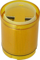 Eaton Cutler-Hammer - Yellow, Visible Signal Replacement Lens and Diffuser - 4, 13, 4X NEMA Rated, For Use with E26 Series Stacklights - Eagle Tool & Supply