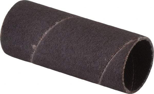 Made in USA - 120 Grit Aluminum Oxide Coated Spiral Band - 3/4" Diam x 2" Wide, Fine Grade - Eagle Tool & Supply