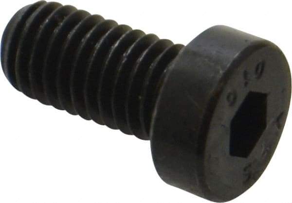 Value Collection - M8x1.25 Metric Coarse Hex Socket Drive, Low Socket Cap Screw - Grade 10.9 Alloy Steel, Black Oxide Finish, Fully Threaded, 16mm Length Under Head - Eagle Tool & Supply