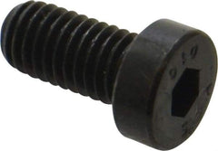 Value Collection - M8x1.25 Metric Coarse Hex Socket Drive, Low Socket Cap Screw - Grade 10.9 Alloy Steel, Black Oxide Finish, Fully Threaded, 16mm Length Under Head - Eagle Tool & Supply