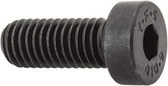 Value Collection - M8x1.25 Metric Coarse Hex Socket Drive, Low Socket Cap Screw - Grade 10.9 Alloy Steel, Black Oxide Finish, Fully Threaded, 20mm Length Under Head - Eagle Tool & Supply