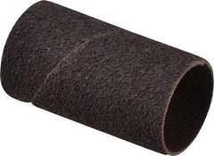 Made in USA - 50 Grit Aluminum Oxide Coated Spiral Band - 1" Diam x 2" Wide, Coarse Grade - Eagle Tool & Supply