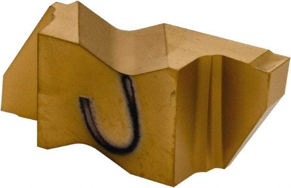 Kennametal - 3094NG K Grade KT315, 2.39mm Cutting Width Cermet Grooving Insert - 3.81mm Max Depth of Cut, Right Hand, 0.19mm Corner Radius, TiN/TiCN/TiN Finish - Eagle Tool & Supply