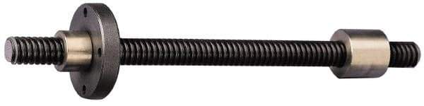 Keystone Threaded Products - TR55x12.0 Acme, 2m Long, Alloy Steel Trapezoidal Roll Metric Threaded Rod - Black Oxide Finish, Right Hand Thread - Eagle Tool & Supply