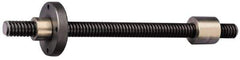 Keystone Threaded Products - TR16x4.0 Acme, 2m Long, Alloy Steel Trapezoidal Roll Metric Threaded Rod - Black Oxide Finish, Right Hand Thread - Eagle Tool & Supply