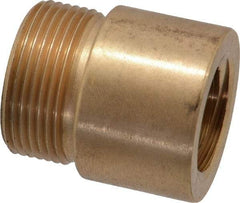 Keystone Threaded Products - 1.12" Long, 1-1/4" High, 1/2" Thread Length, Bronze, Right Hand, Round, Precision Acme Nut - 1.000-18 Thread Size, 2C Class of Fit - Eagle Tool & Supply