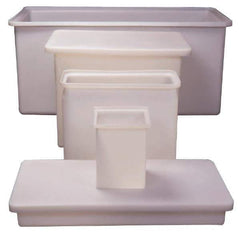 Made in USA - Rectangular Polyethylene Tank Cover - 24" Wide x 48" Long x 1/4" Thick - Eagle Tool & Supply