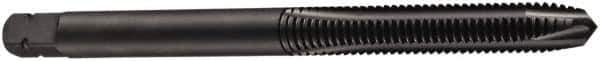 DORMER - 3/8-19" BSPP, 3 Flutes, Plug Chamfer, Oxide Coated, Cobalt British Standard Pipe Tap - 0.3937" Square Size, Series E041 - Exact Industrial Supply