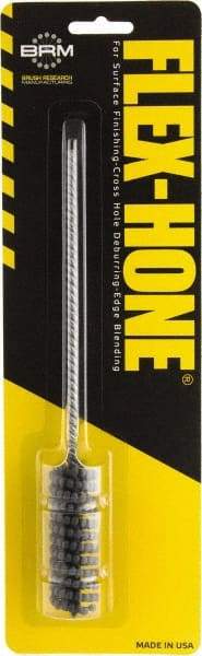 Brush Research Mfg. - 3/4" to 0.787" Bore Diam, 60 Grit, Silicon Carbide Flexible Hone - Coarse, 8" OAL - Eagle Tool & Supply