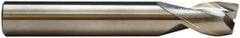 M.A. Ford - 12mm, 2 Flute, Single End, Solid Carbide, 0.5mm Corner Radius End Mill - 76mm OAL, 30° Helix, Right Hand Flute, 14mm LOC, Right Hand Cut - Eagle Tool & Supply