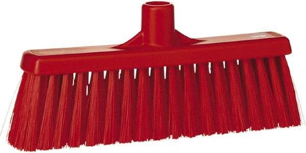 Vikan - 5-5/8" OAL Polyester Bristle Lobby Broom - 3" Bristle Length, 11" Wide - Eagle Tool & Supply