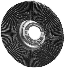 3M - 4" Diam Locking Nut Disc Backing Pad - 5/8-11 Thread - Eagle Tool & Supply