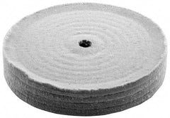 Divine Brothers - 12" Diam x 2" Thick Unmounted Buffing Wheel - Polishing Wheel, 3/4" Arbor Hole - Eagle Tool & Supply
