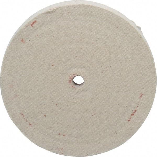 Divine Brothers - 6" Diam x 1" Thick Unmounted Buffing Wheel - Polishing Wheel, 1/2" Arbor Hole - Eagle Tool & Supply