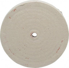 Divine Brothers - 6" Diam x 1" Thick Unmounted Buffing Wheel - Polishing Wheel, 1/2" Arbor Hole - Eagle Tool & Supply