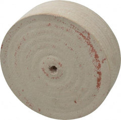 Divine Brothers - 6" Diam x 2" Thick Unmounted Buffing Wheel - Polishing Wheel, 1/2" Arbor Hole - Eagle Tool & Supply