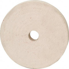 Divine Brothers - 8" Diam x 1" Thick Unmounted Buffing Wheel - Polishing Wheel, 1-1/4" Arbor Hole - Eagle Tool & Supply