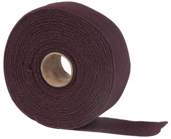 Superior Abrasives - 30' Long x 6" Wide Nonwoven Roll - Very Fine Grade, Gray, Silicon Carbide - Eagle Tool & Supply