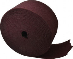 Superior Abrasives - 30' Long x 6" Wide Nonwoven Roll - Very Fine Grade, Red, Aluminum Oxide - Eagle Tool & Supply