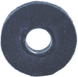 3M - 6" Diam Aluminum Oxide Finishing Flap Wheel - 2" Hole, 2" Wide, Density 3, Nonwoven, Medium Grade, 3,400 Max RPM - Eagle Tool & Supply