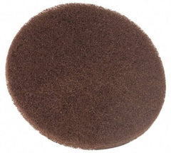 3M - 8" Very Coarse Grade Deburring Disc - 1-1/4" Center Hole, Arbor Connection, Black, 3,000 Max RPM - Eagle Tool & Supply