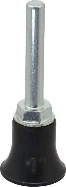 Standard Abrasives - 1" Diam Quick-Change Type S Disc Backing Pad - 1/4" Shank Diam, Medium Density, 40,000 RPM, SocAtt Compatible - Eagle Tool & Supply