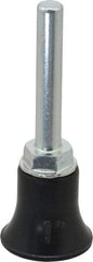 Standard Abrasives - 1" Diam Quick-Change Type S Disc Backing Pad - 1/4" Shank Diam, Medium Density, 40,000 RPM, SocAtt Compatible - Eagle Tool & Supply