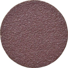 Standard Abrasives - 2" Disc Diam, 60 Grit, Aluminum Oxide Quick Change Disc - Type S Attaching System, Coated, Brown, Medium Grade, 20,000 RPM - Eagle Tool & Supply