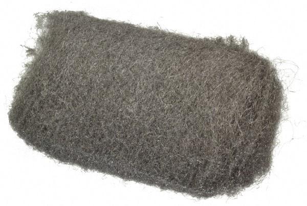 Made in USA - Medium Coarse Grit, Grade 00 Steel Wool Pad - 4" Long x 3" Wide - Eagle Tool & Supply