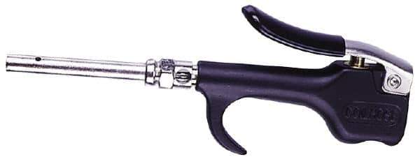 Coilhose Pneumatics - Safety Extension Tube Thumb Lever Blow Gun - 1/4 NPT, 36" Tube Length, Zinc - Eagle Tool & Supply