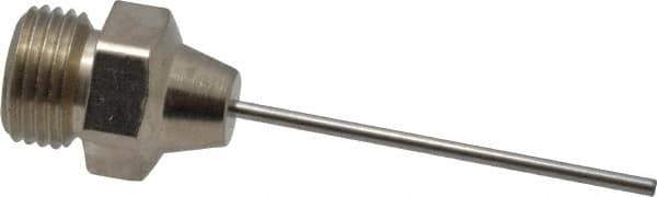 Coilhose Pneumatics - Blow Gun Needle Tip - 1/8 NPSM, 1.19" Hose Length - Eagle Tool & Supply