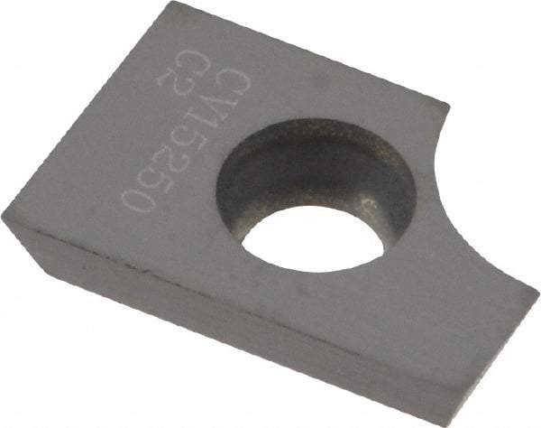 Cutting Tool Technologies - CV15250 Carbide Milling Insert - Uncoated, 0.156" Thick - Eagle Tool & Supply