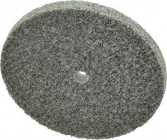 Standard Abrasives - 3" Diam, 1/4" Face Width, 1/4" Center Hole, Coarse Grade, Aluminum Oxide Deburring Wheel - Eagle Tool & Supply