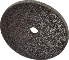 Standard Abrasives - 2" Diam, 1/8" Face Width, 1/4" Center Hole, Medium Grade, Aluminum Oxide Deburring Wheel - Unitized, Hard Density 8 Grade, 22,000 RPM - Eagle Tool & Supply