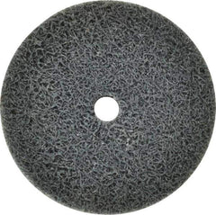 Standard Abrasives - 2" Diam, 1/4" Face Width, 1/4" Center Hole, Fine Grade, Silicon Carbide Deburring Wheel - Unitized, Soft Density 5 Grade, 18,000 RPM - Eagle Tool & Supply