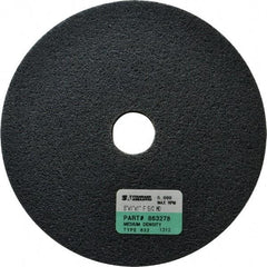 Standard Abrasives - 6" Diam, 1" Face Width, 1" Center Hole, Fine Grade, Silicon Carbide Deburring Wheel - Unitized, Soft/Medium Density 6 Grade, 5,000 RPM - Eagle Tool & Supply