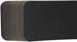 NMC - Black Solid Color Anti-Slip Vinyl Cleat - 6" Wide x 2' Long x 0.02" Thick, General Traffic - Eagle Tool & Supply