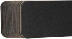 NMC - Black Solid Color Anti-Slip Vinyl Cleat - 6" Wide x 2' Long x 0.02" Thick, General Traffic - Eagle Tool & Supply