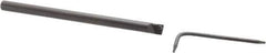 Seco - 0.265" Min Bore Diam, 3" OAL, 1/4" Shank Diam, SCLD Indexable Boring Bar - CD.. 1.2 Insert, Screw Holding Method - Eagle Tool & Supply